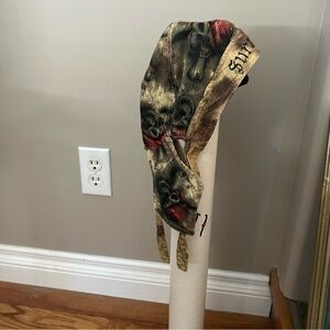 Motorcycle/ Bike Bandana - Pirate “Surrender your booty”. Great Graphics